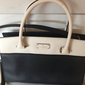 Navy and white authentic Kate Spade Purse
